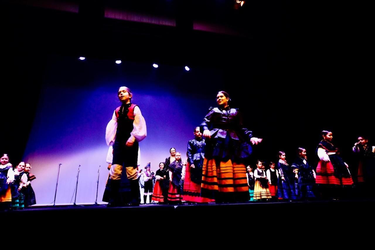 Un momento de la gala de aniversario ofrecida por Cantodorxo.