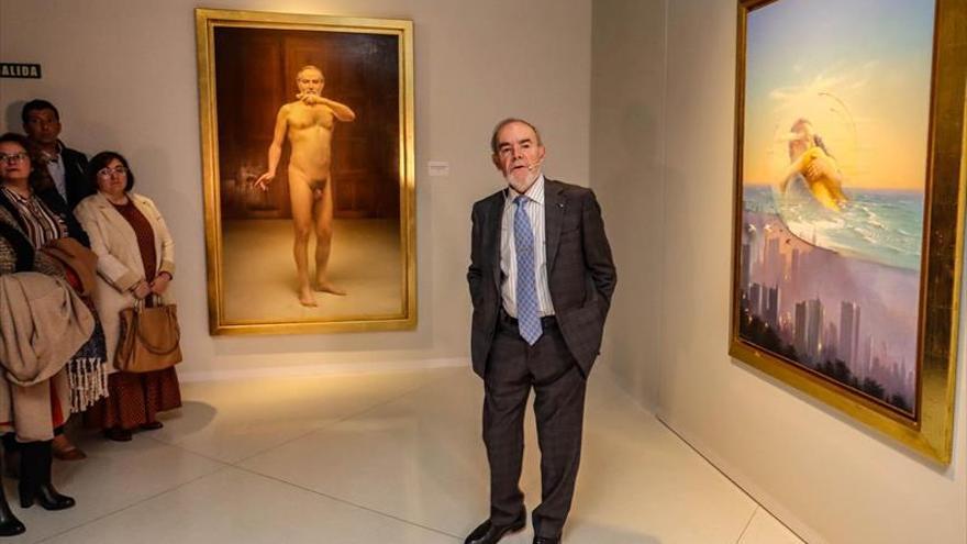 El pintor Eduardo Naranjo expone su obra más personal en el Muba - El  Periódico Extremadura