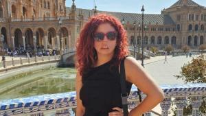 Sonia Rodríguez, una de las afectadas del Síndrome de Moebius y miembro de la Asociación Síndrome de Moebius España