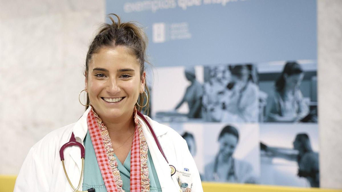 La pediatra del Servicio de Neonatología del CHUS Rosaura Picáns