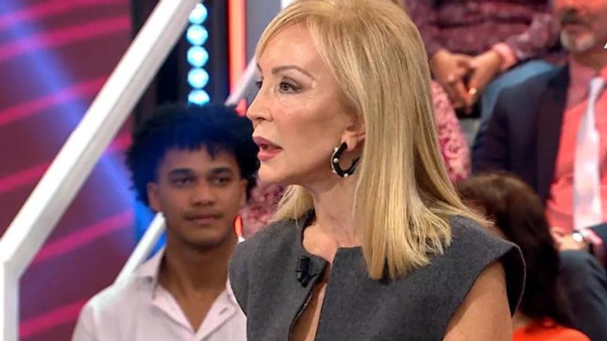 El cabreo de Carmen Lomana en el programa de Sonsoles Ónega: &quot;Si estorbo me voy&quot;