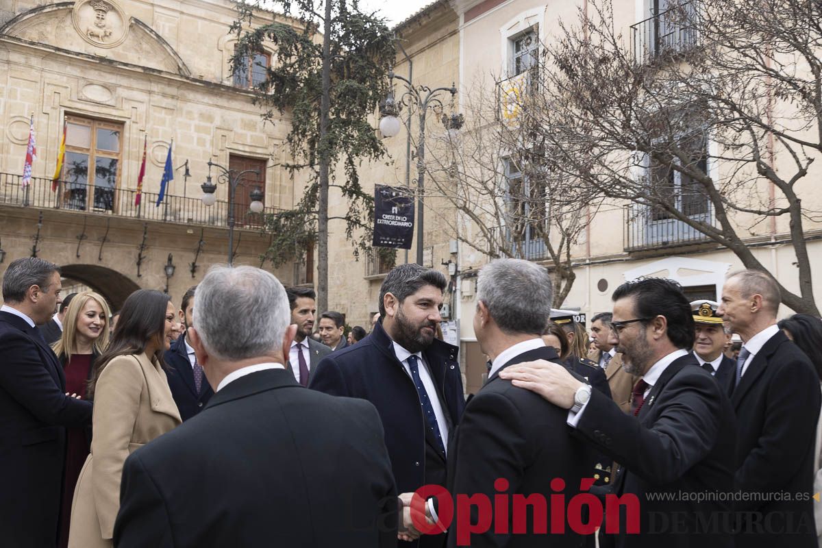 Clausura Año Jubilar de Caravaca (recepción de invitados)