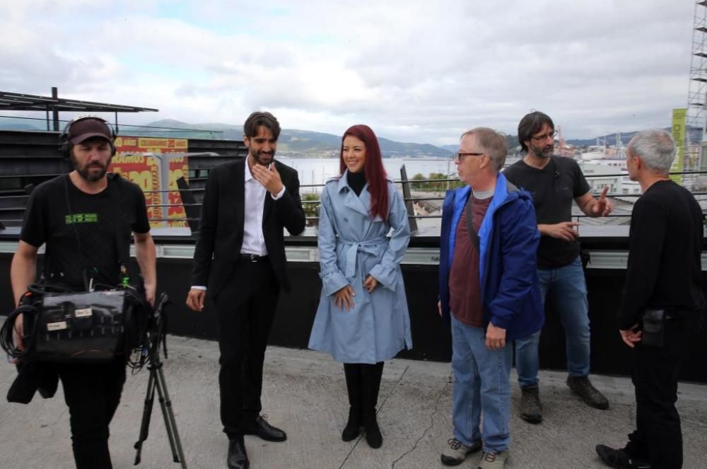 Telemundo rueda en Vigo 50 escenas para la serie Enemigo Íntimo, emitida por Netflix