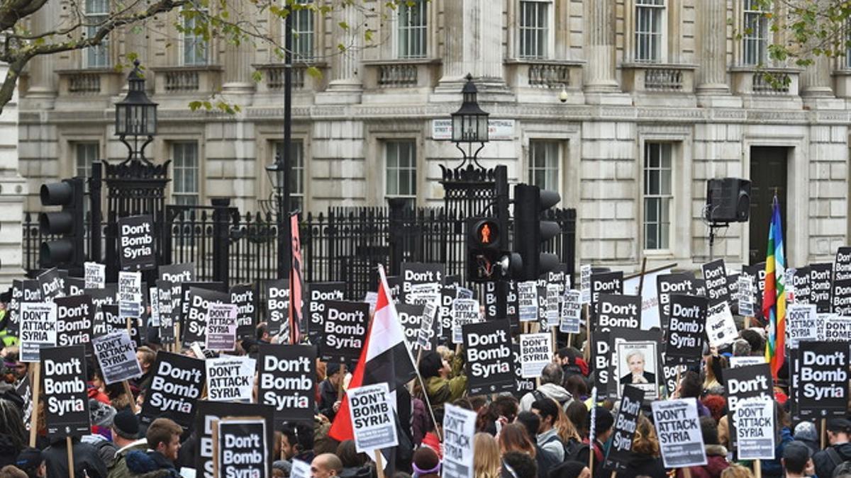 Manisfestación en Londres