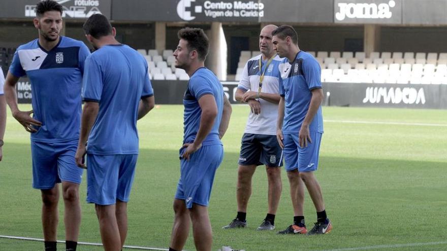 Primer entrenamiento del FC Cartagena