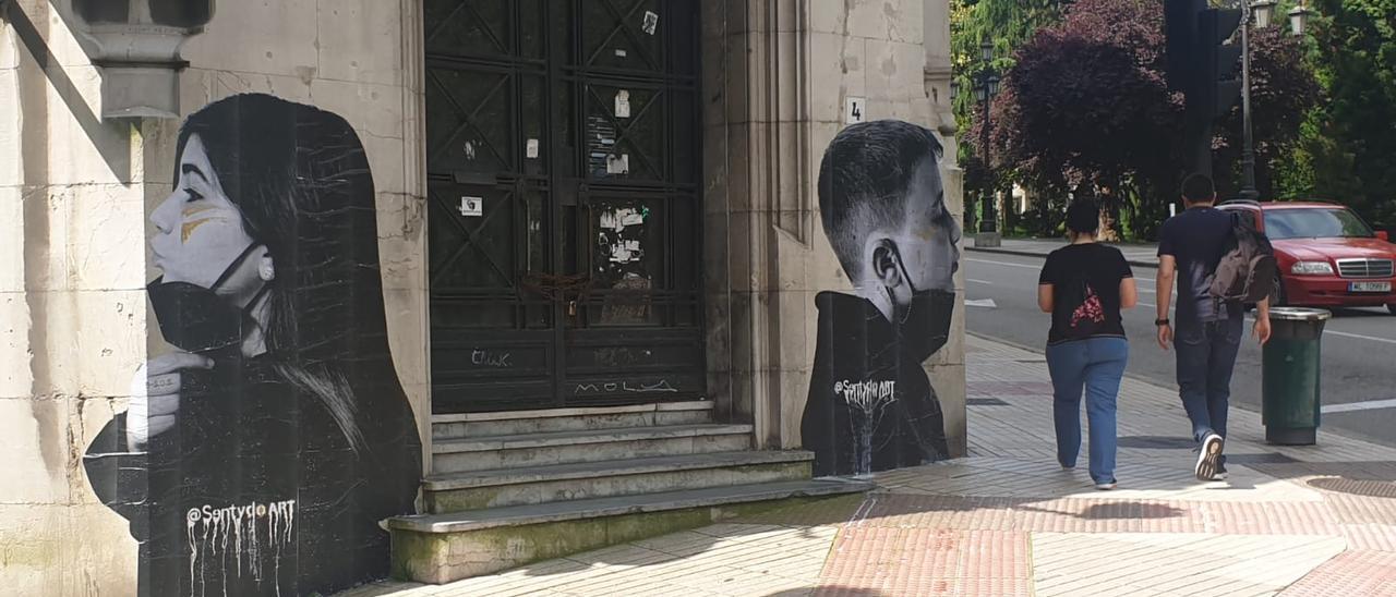 El arte invade las calles de Oviedo