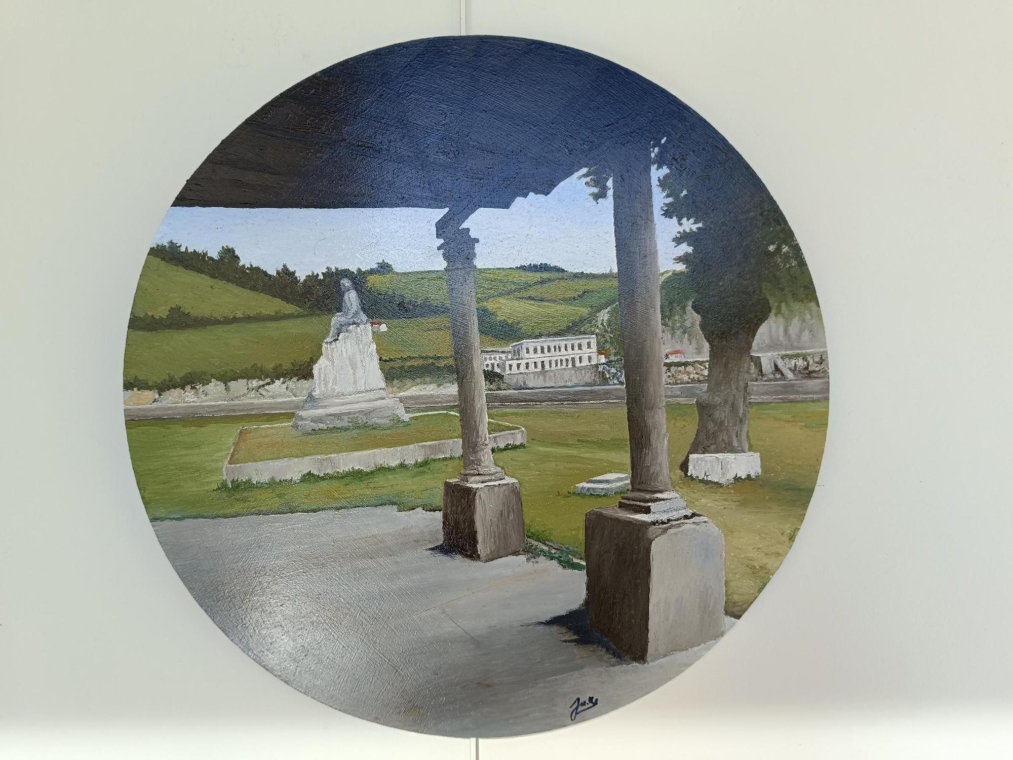 Julián Muñiz, una exposición redoda