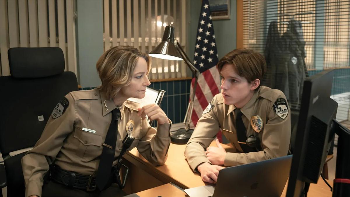 Jodie Foster en 'True detective, noche polar'.