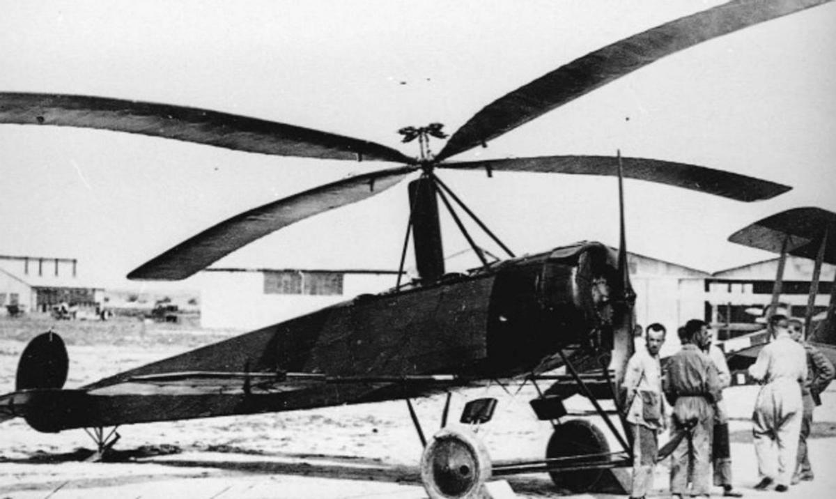 El autogiro de La Cierva C6 Bis en Cuatro Vientos. |   // AHEA