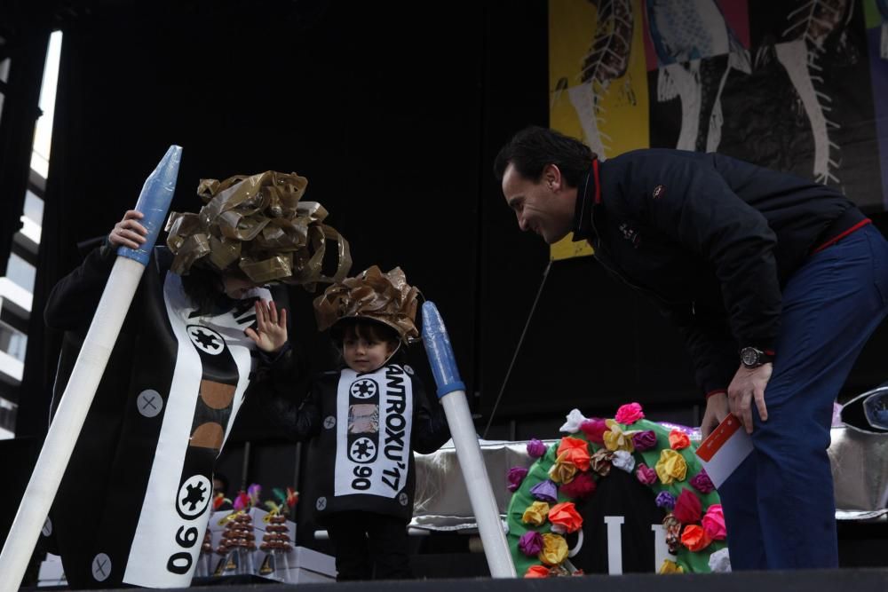 Entrega de premios del Antroxu de Gijón