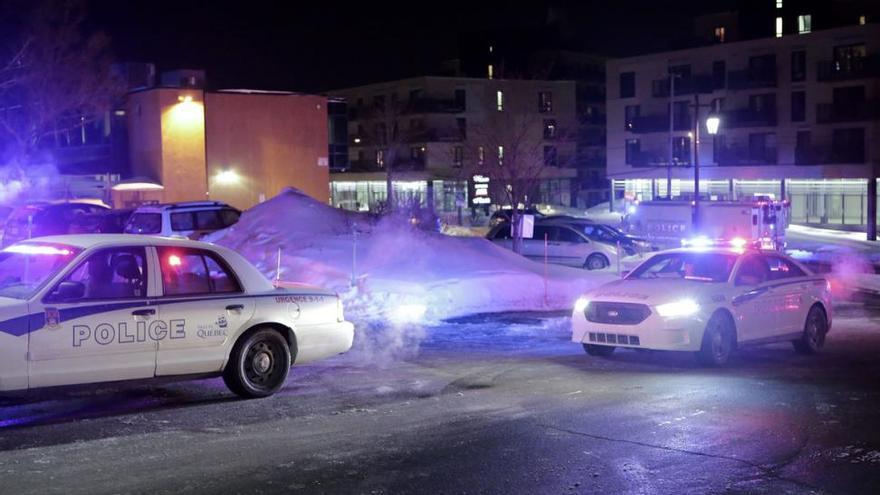 Un detenido en el ataque contra la mezquita de Quebec en el que murieron seis personas