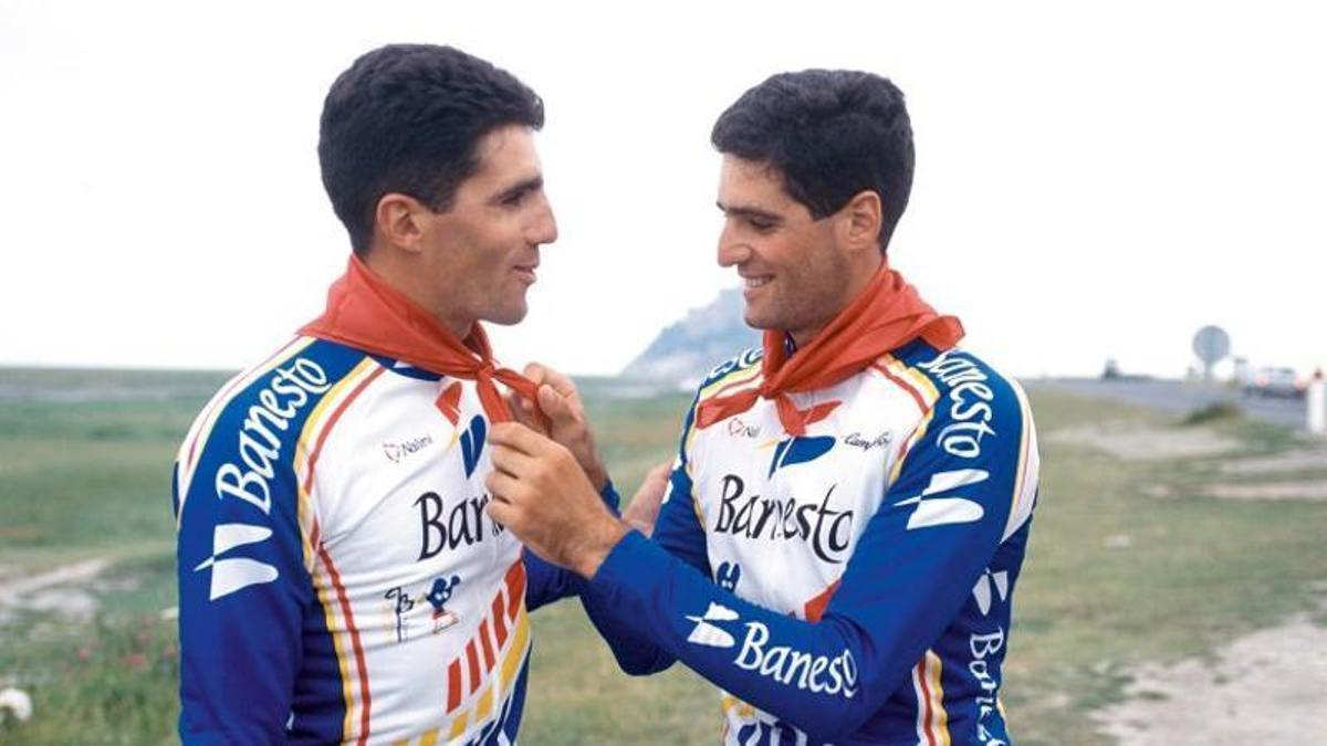 Prudencio, hermano de Miguel Indurain:  El primer Tour que corrí con él fue en 1992, que lo ganamos, el de 1993 también, luego el de 1996. Entrenábamos, dormíamos, comíamos y pasábamos todo el día juntos 