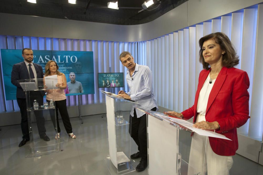 Debate de los cabezas de lista de los cuatro grandes partidos en Levante TV