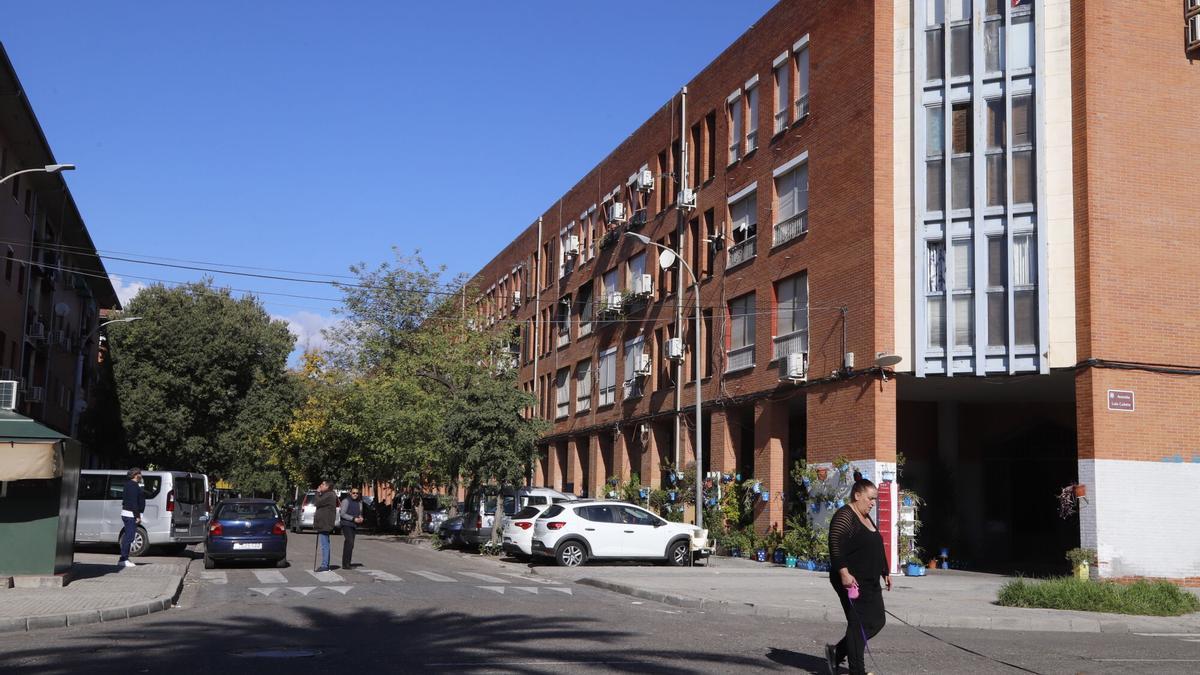 Imagen de archivo de viviendas del barrio de Las Moreras.