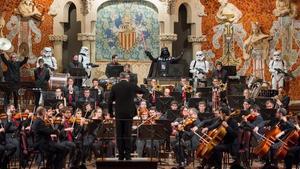 concierto  star wars  en  el  palau de la musica