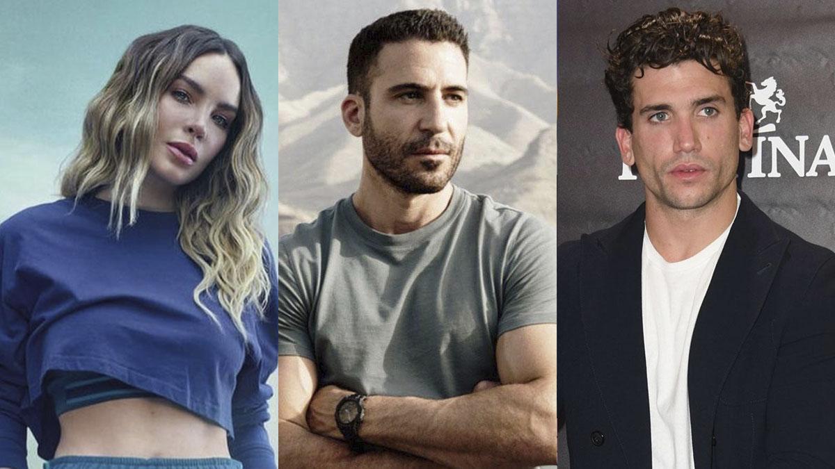 Belinda, Miguel Ángel Silvestre y Jaime Lorente