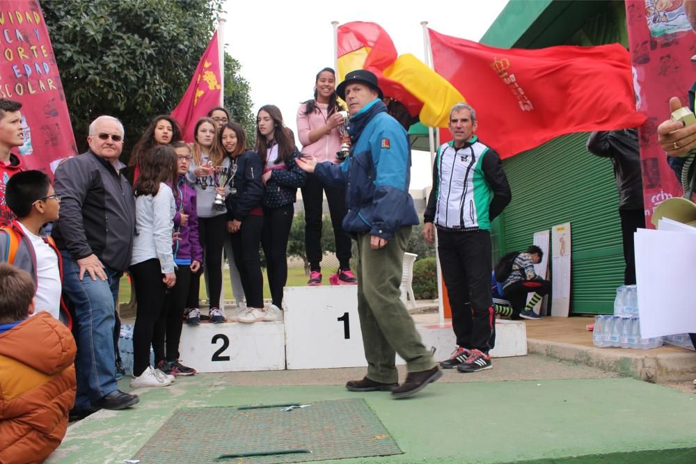 Final escolar del campeonato de orientación