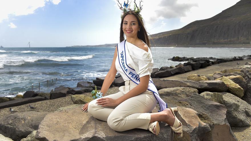 Candidatas a Reina del Carnaval de Las Palmas de Gran Canaria: Marta Quesada (Tapicería Peñate)