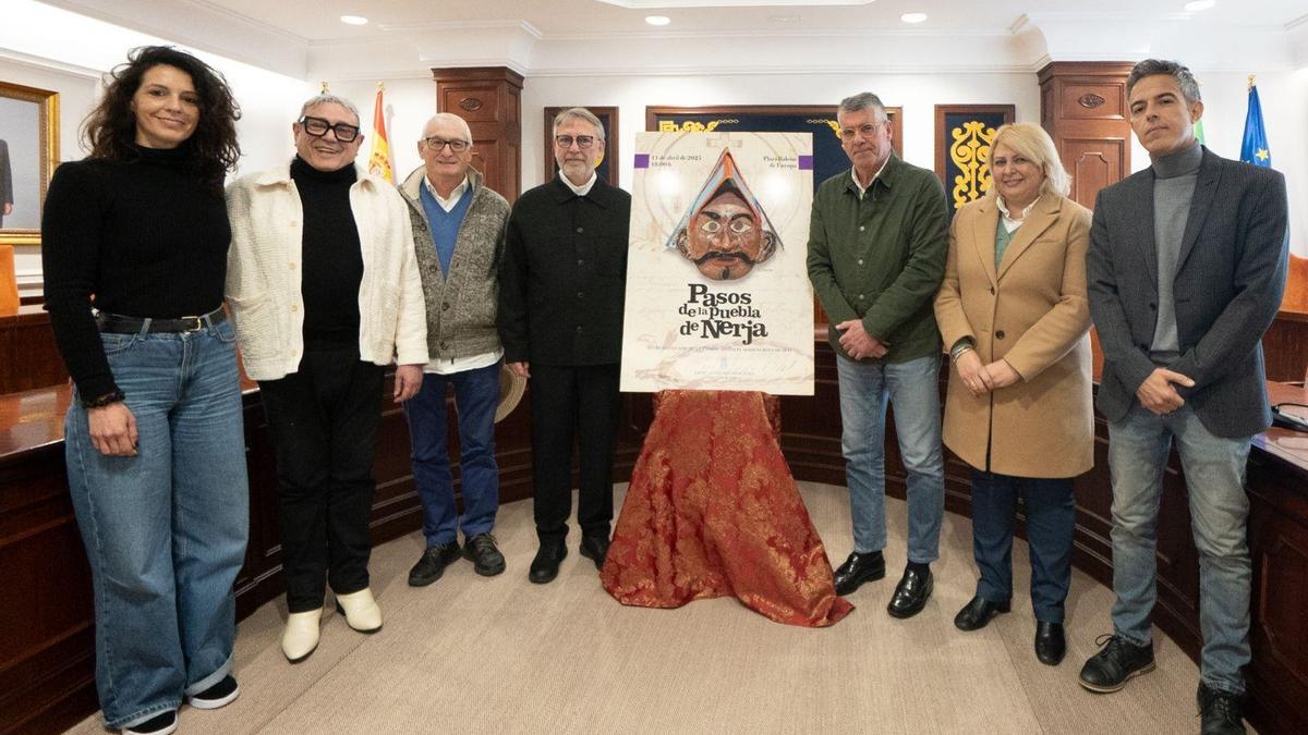 Nerja recupera una representación de los pasos de la Pasión de Jesucristo del siglo XIX.