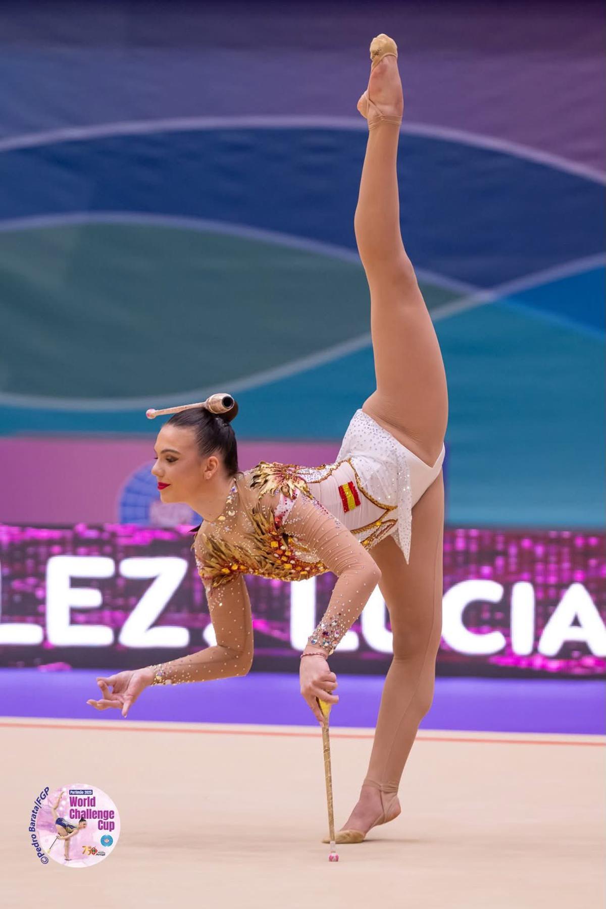 Una gimnasta del Mabel Benicarló, la sensación de la gimnasia española