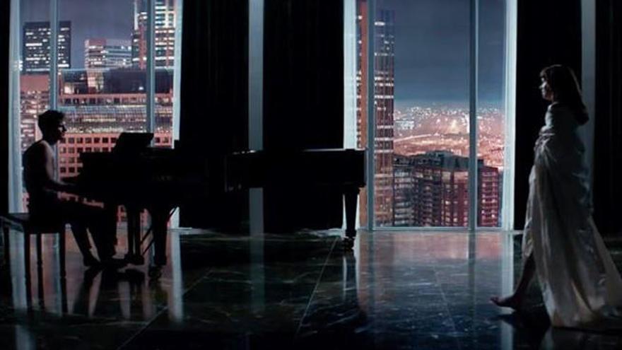 Imagen del nuevo clip de &#039;50 sombras de Grey&#039;.