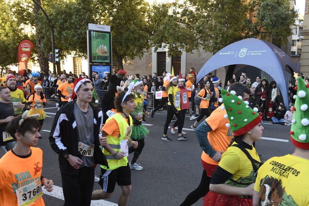 La San Silvestre 2025 en Murcia, en fotografías