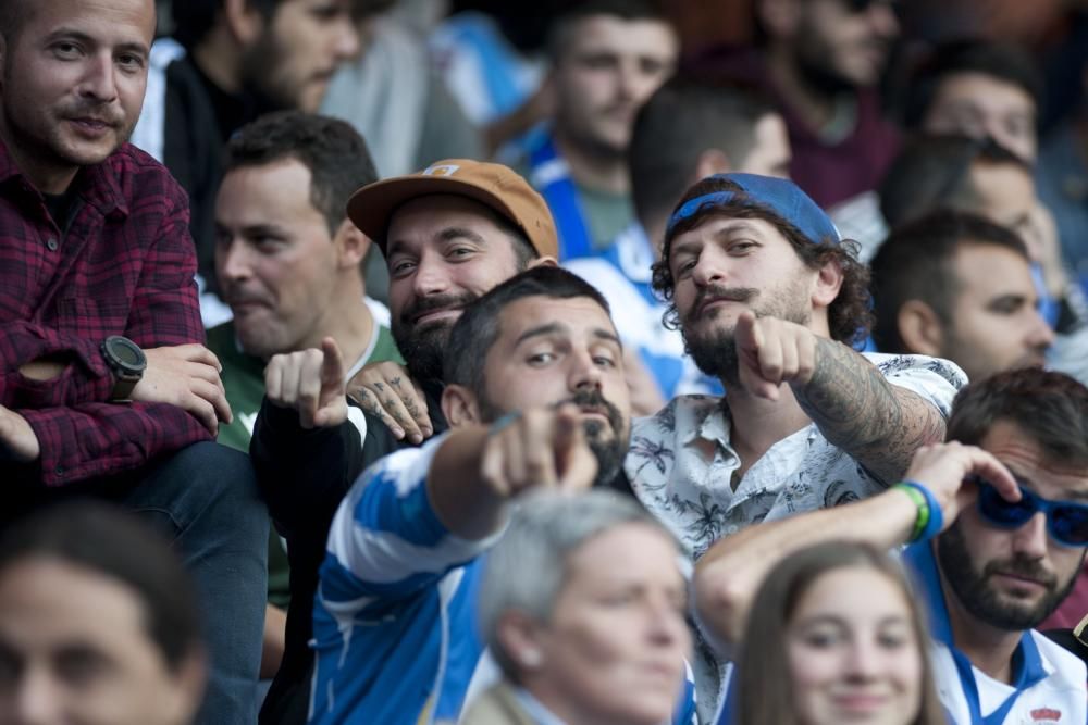 La afición en el Dépor-Almería