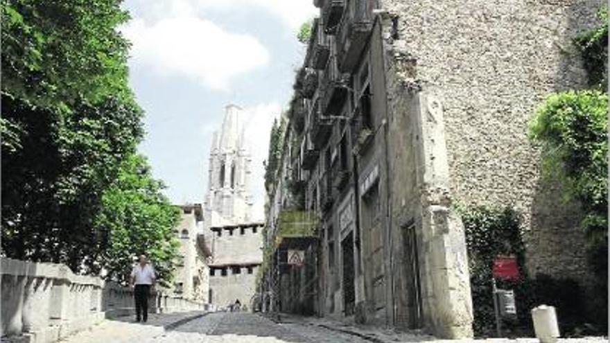 La pujada de Sant Feliu quedarà afectada per aquesta modificació del Pla Especial del Barri Vell.