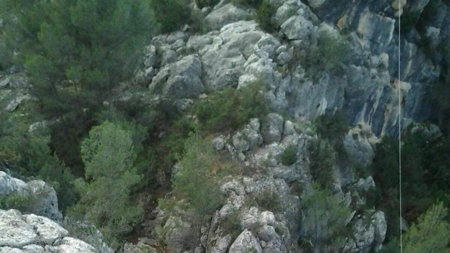 Fallece tras caer por un barranco en Sierra Espuña