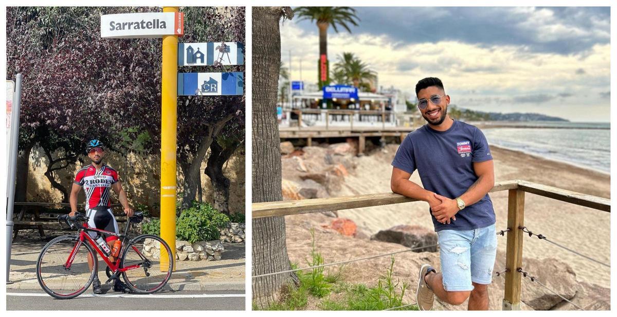 El deporte y la playa eran dos de las grandes pasiones de este joven colombiano afincado en Castelló.