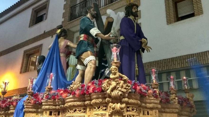 Jesús de las Penas, imagen que desfila el Martes Santo, junto a María Santísima de las Lágrimas.