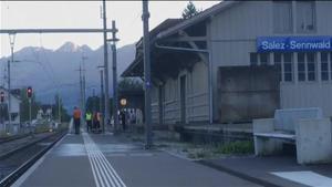 Una estación de tren de Suiza