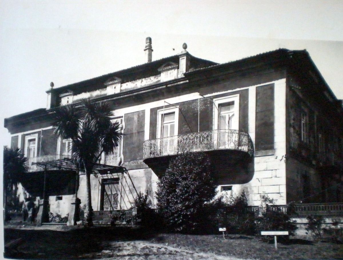 El Pazo de Gandarón, sede de la Misión Biológica, en 1928/ Armando Ordás/ CSIC