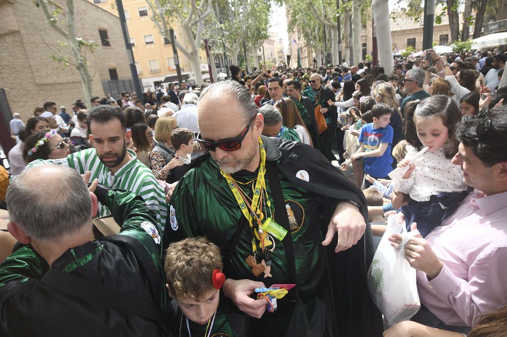 El pasacalles sardinero de este sábado, en imágenes