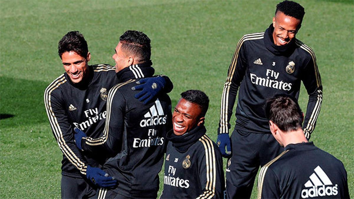 Bale y James no se entrenan antes de recibir al Eibar