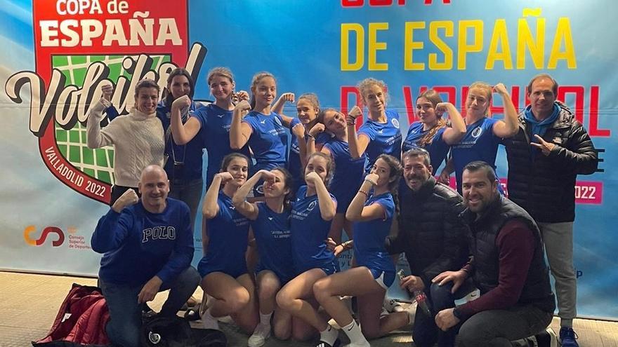 El Club Voleibol Gandia Farmacia Paseo es 5º en la Copa de España