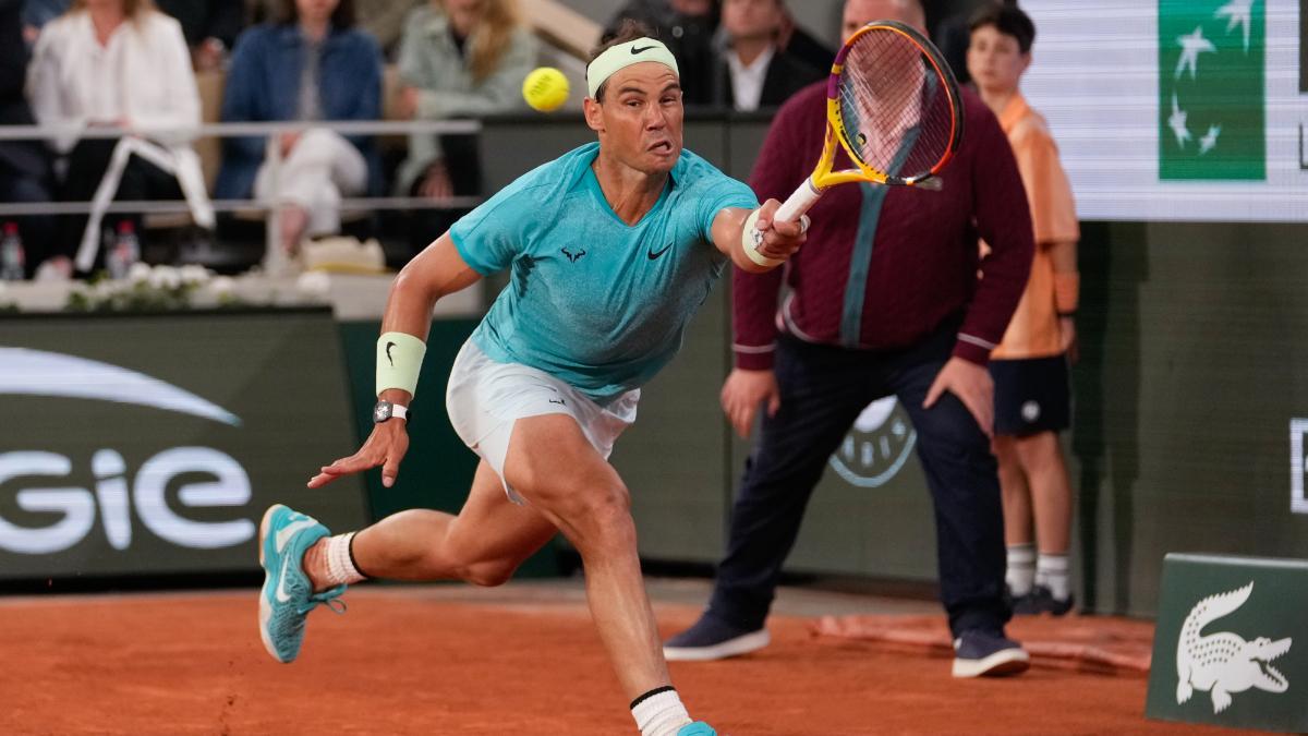 Rafa Nadal, durante un partido