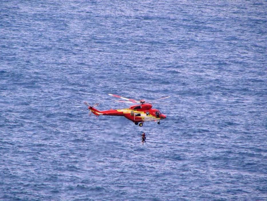 Rescate en el mar de San Juan de la Rambla