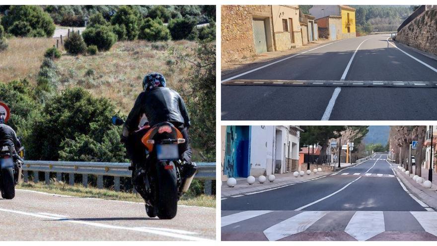 Alcaldes denuncian que la carretera de Onda a Montanejos es un &quot;circuito de carreras&quot; para las motos