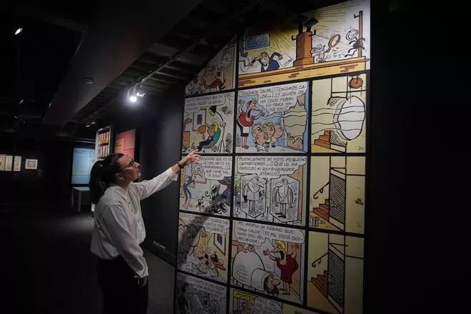 Les imatges de la nova exposició del CaixaForum, dedicada al còmic