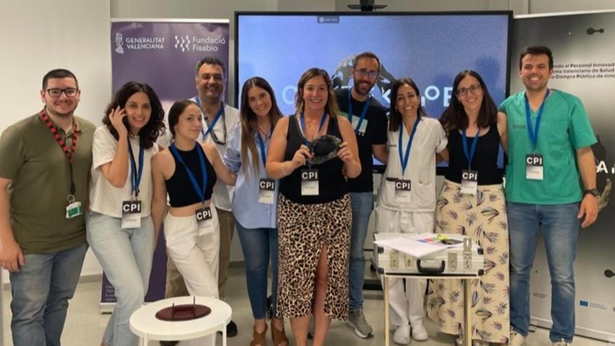 Participantes en la iniciativa inmersiva puesta en marcha en el Hospital General de Elche