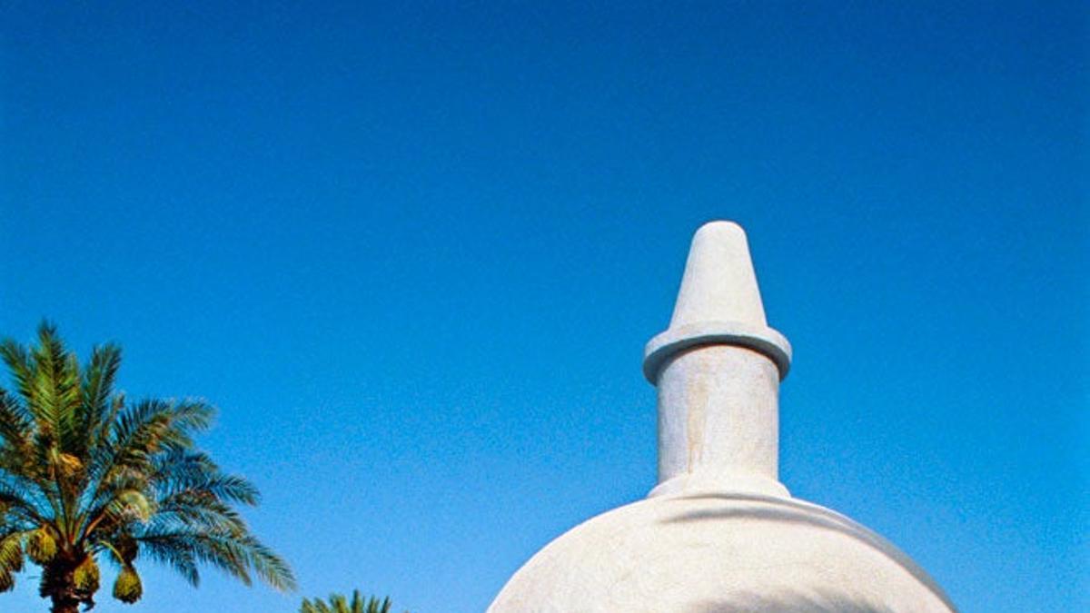 Casa típica en Houmt Souk, en la isla de Djerba.