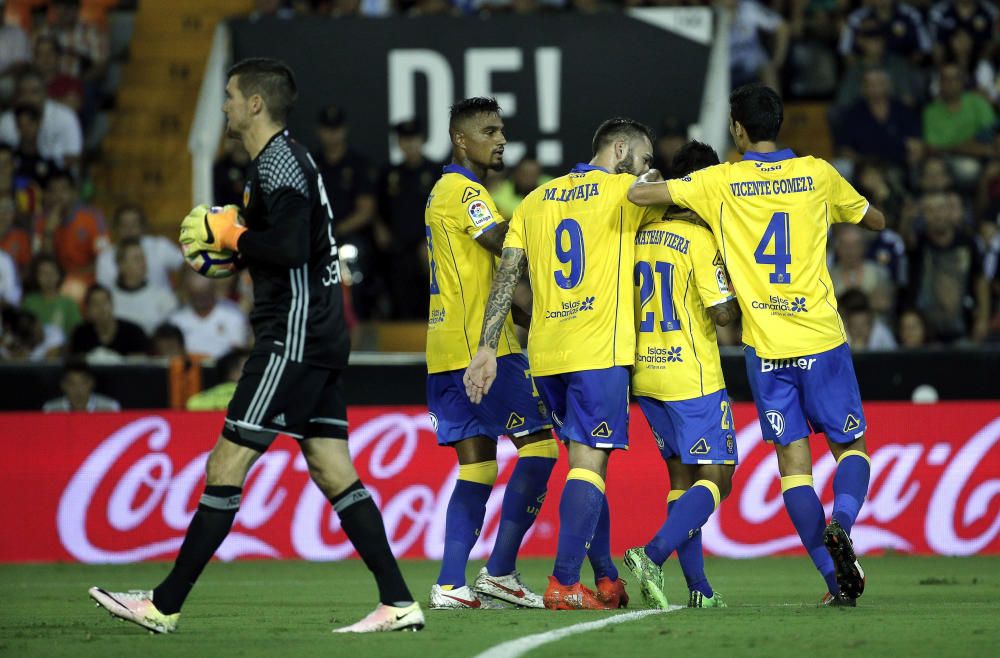 Primera jornada de la temporada 2016/2017 entre el Valencia CF y la UD Las Palmas