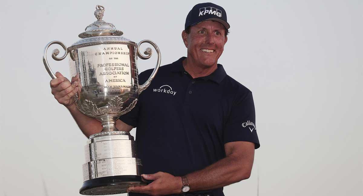 Phil Mickelson fa història amb el seu títol de la PGA