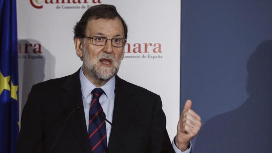 Rajoy: &quot;Los delirios autoritarios nunca podrán vencer al Estado democrático&quot;