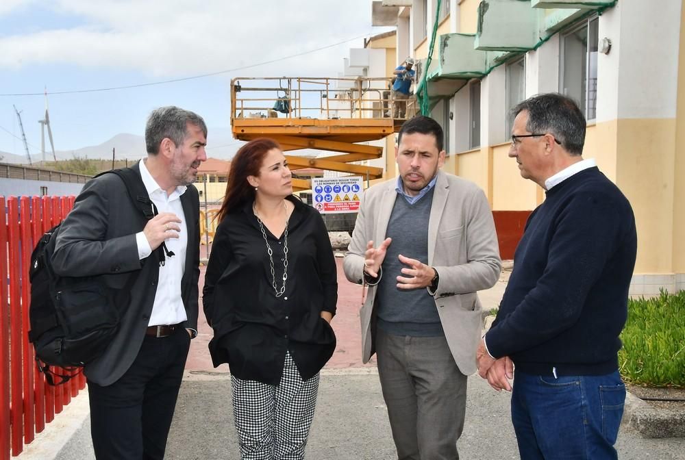 Fernando Clavijo y Héctor Suárez visitan Telde