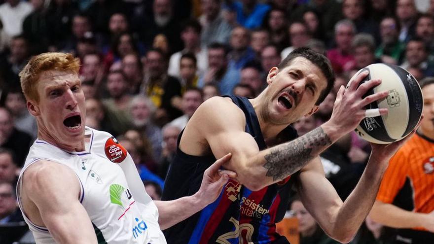 El Unicaja elimina al Barcelona