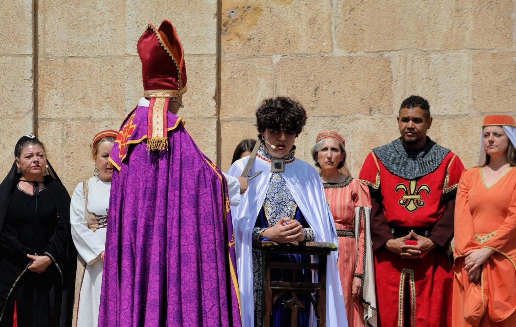 Zamora. Actos Homenaje Infante Afonso Henriques.