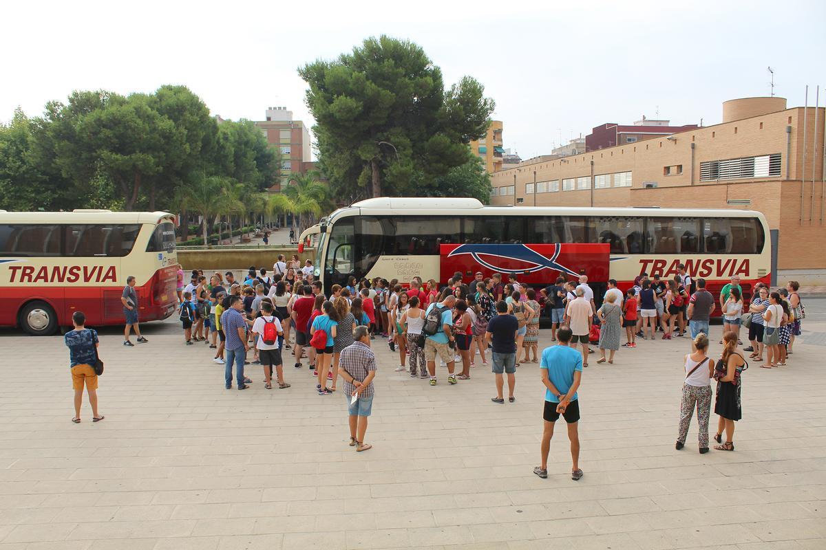 Campamento de verano para jóvenes en Almussafes, en 2017.