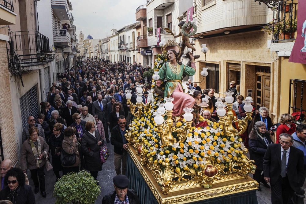 Catral celebra la romería de Santa Águeda y su mer